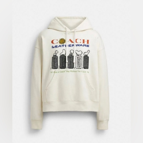 Coach Tops - Relaxed Collage Hoodie
In Organic Cotton